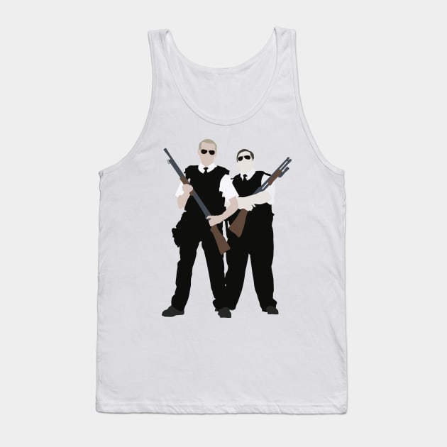 Hot Fuzz Tank Top by FutureSpaceDesigns